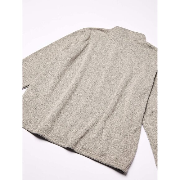 mens Long Sleeve Fleece Quarter-zip - Picture 10 of 11